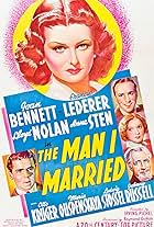 Joan Bennett, Otto Kruger, Francis Lederer, Lloyd Nolan, and Anna Sten in The Man I Married (1940)