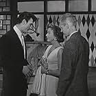 Jack Palance, Wesley Addy, and Ida Lupino in The Big Knife (1955)