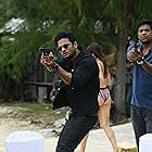 Vennela Kishore and Sudheer Babu Posani in V (2020)