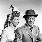 Betty Grable and Dick Haymes in The Shocking Miss Pilgrim (1947)