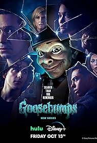 Rachael Harris, Justin Long, Will Price, Ana Yi Puig, Isa Briones, Zack Morris, and Miles McKenna in Goosebumps (2023)