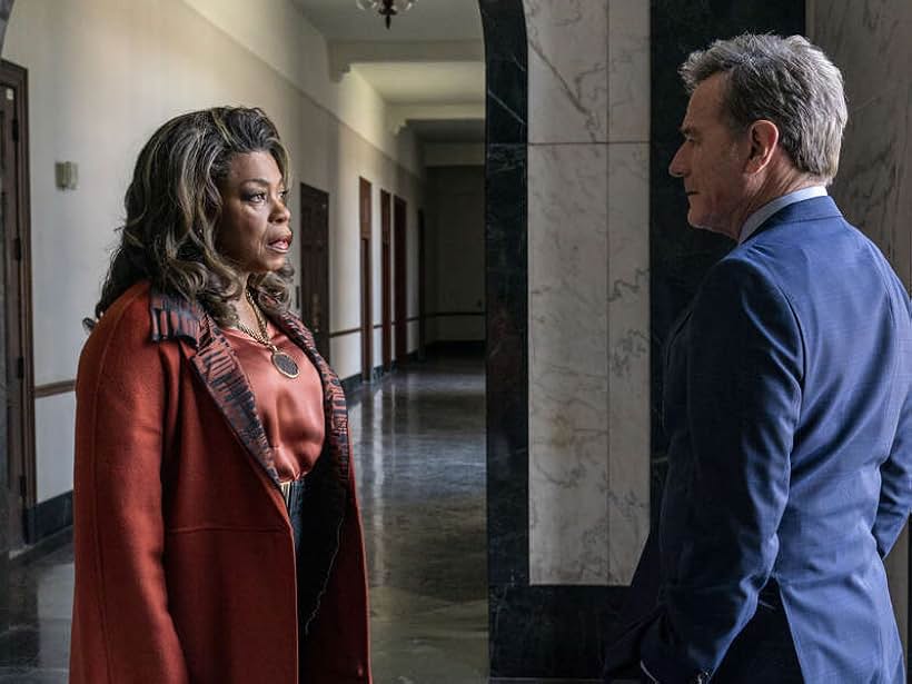 Lorraine Toussaint and Bryan Cranston in Part Seven (2021)