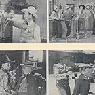 Donald Curtis, Bill Elliott, Richard Fiske, and Kenneth MacDonald in The Son of Davy Crockett (1941)
