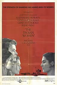 Katharine Hepburn, Vanessa Redgrave, Geneviève Bujold, and Irene Papas in The Trojan Women (1971)
