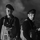 Humphrey Bogart and Raymond Massey in Action in the North Atlantic (1943)