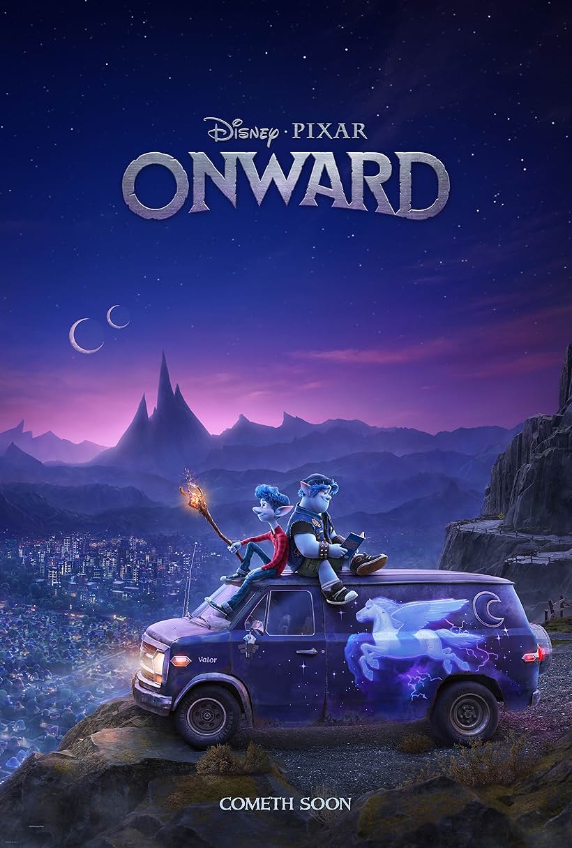 Chris Pratt and Tom Holland in Onward (2020)