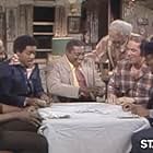 Redd Foxx, George Reynolds, Gregory Sierra, Nathaniel Taylor, Richard Ward, and Demond Wilson in Sanford and Son (1972)