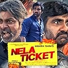 Jagapathi Babu, Ravi Teja, Jayaprakash Reddy, and Malvika Sharma in Nela Ticket (2018)