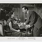 Dick Powell and Jane Wyatt in Pitfall (1948)