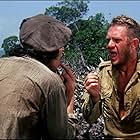 Steve McQueen and Gregory Sierra in Papillon (1973)