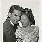 Richard Conte and Vanessa Brown in Big Jack (1949)