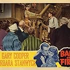 Gary Cooper, Barbara Stanwyck, Richard Haydn, Oscar Homolka, Leonid Kinskey, Tully Marshall, Aubrey Mather, S.Z. Sakall, and Henry Travers in Ball of Fire (1941)