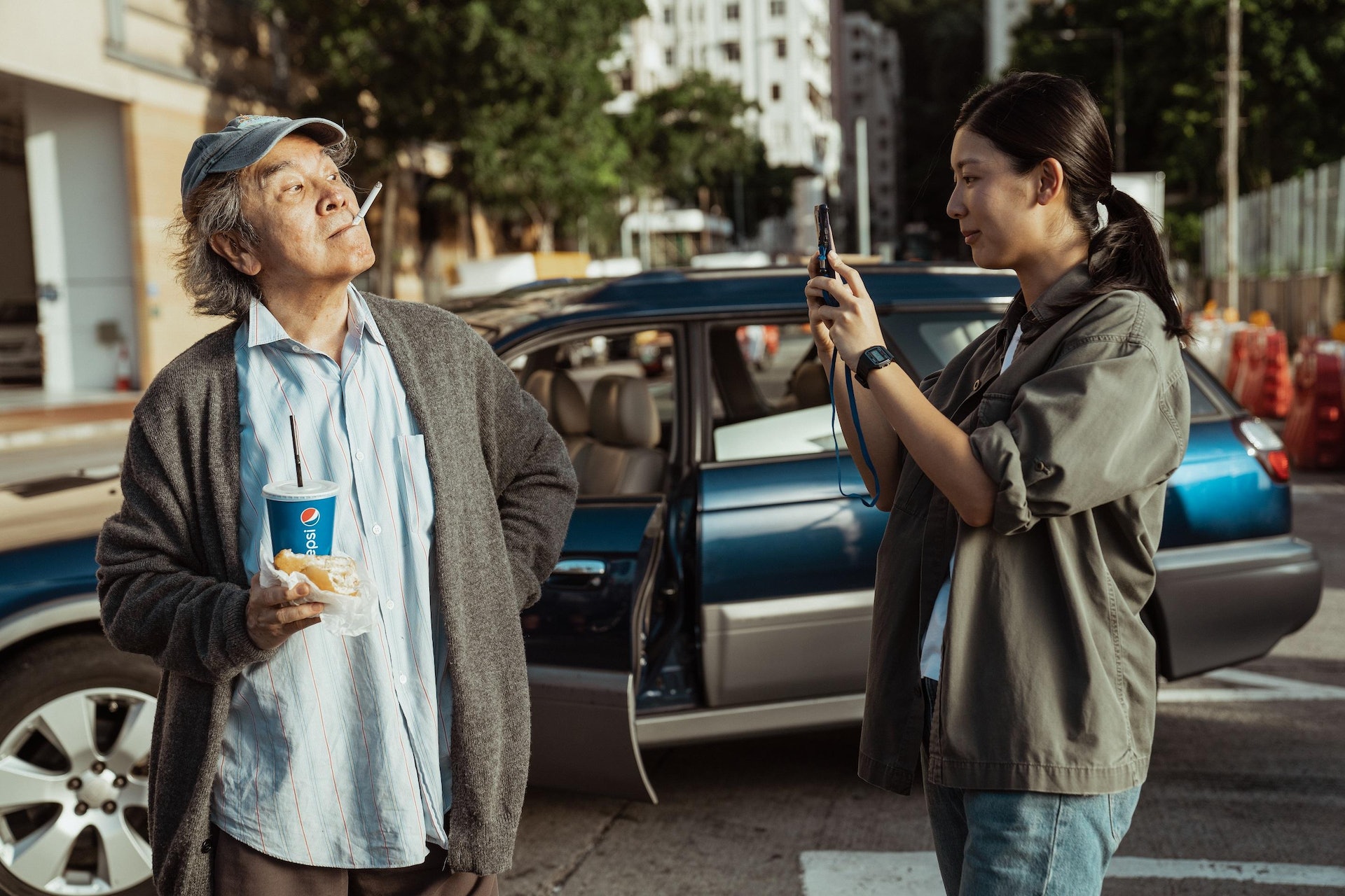 David Da-Wei Chiang and Jennifer Yu in In Broad Daylight (2023)