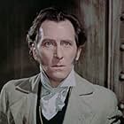 Peter Cushing in The Curse of Frankenstein (1957)