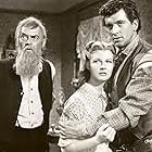 Rock Hudson, Mary Castle, and John McIntire in The Lawless Breed (1952)