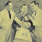 Hugh Herbert, John Harron, and Jack Mower in Marry the Girl (1937)