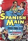 Maureen O'Hara and Paul Henreid in The Spanish Main (1945)