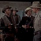 Gary Cooper, Ernest Borgnine, Charles Bronson, Jack Elam, Charles Horvath, and James Seay in Vera Cruz (1954)