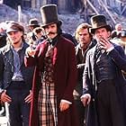 Leonardo DiCaprio, Daniel Day-Lewis, Henry Thomas, Liam Carney, and David McBlain in Gangs of New York (2002)