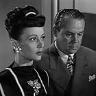 Steven Geray and Nina Vale in Cornered (1945)