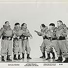 Moe Howard, Larry Fine, Joe DeRita, and The Three Stooges in Have Rocket -- Will Travel (1959)