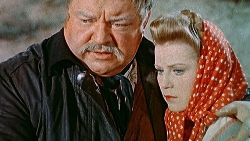 Heinrich George and Kristina Söderbaum in Burning Hearts (1945)