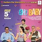 Rajendra Prasad, Teja Sajja, Rao Ramesh, and Samantha Ruth Prabhu in Oh Baby (2019)