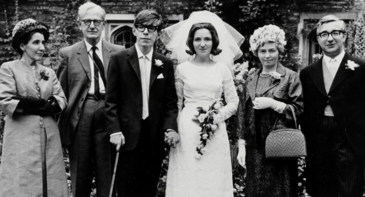 Isobel Hawking and Stephen Hawking in A Brief History of Time (1991)