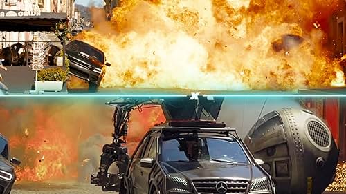 Fast X: Split Screen-Gas Pump Explosion (Behind The Scenes)