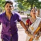 Allu Arjun and Saloni Aswani in Race Gurram (2014)