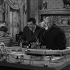 Jackie Coogan, John Astin, and Ken Weatherwax in The Addams Family (1964)