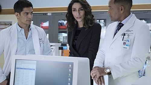 Hill Harper, Nicholas Gonzalez, and Necar Zadegan in The Good Doctor (2017)