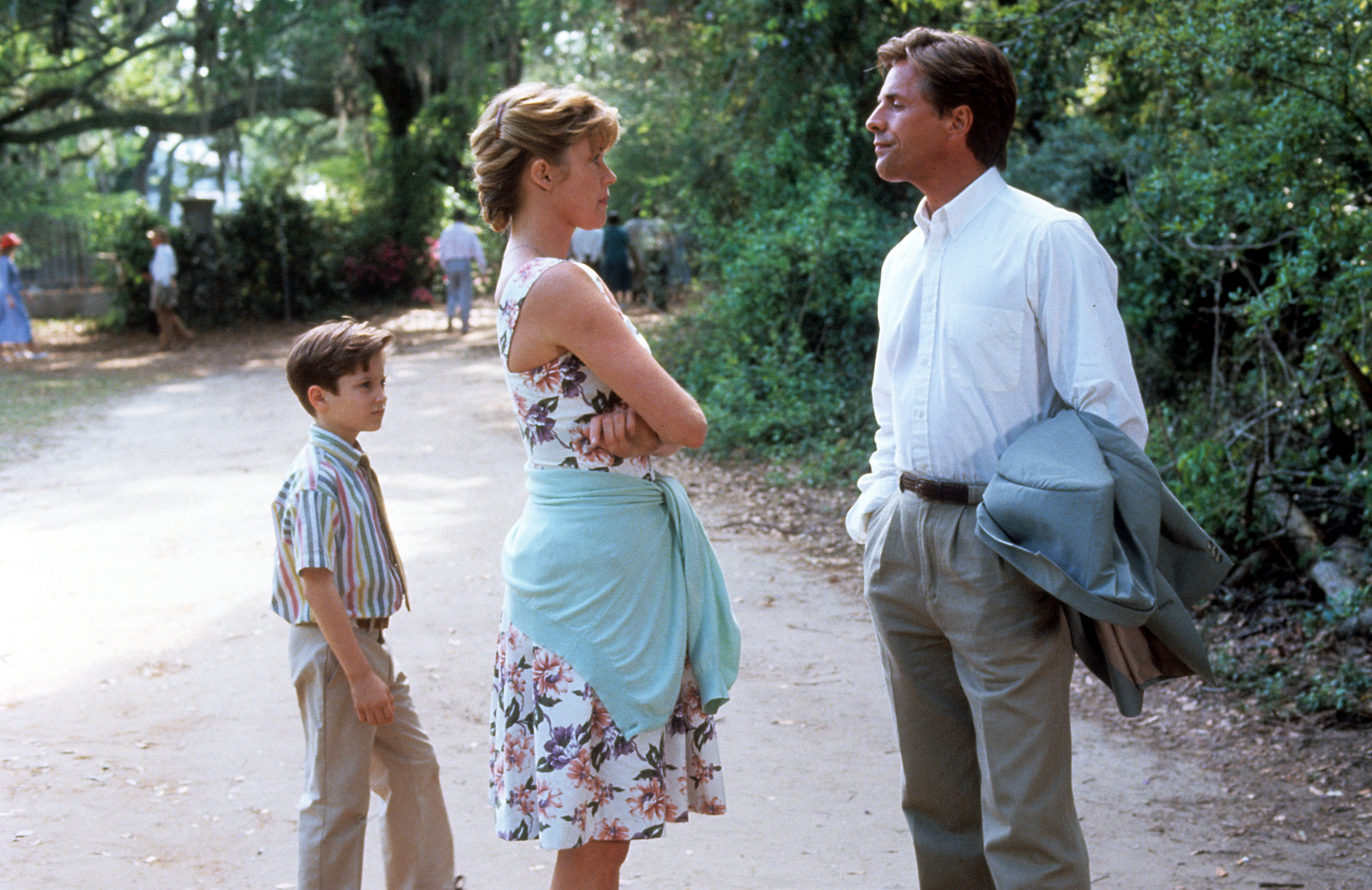 Melanie Griffith, Don Johnson, and Elijah Wood in Paradise (1991)