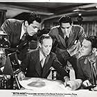 Leslie Howard, Cesar Romero, William Gargan, and Phillip Reed in British Agent (1934)