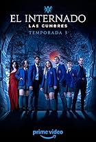 Lydia Pavon, Carlos Alcaide, Joel Bosqued, Asia Ortega, Albert Salazar, Daniela Rubio, and Claudia Riera in The Boarding School: Las Cumbres (2021)