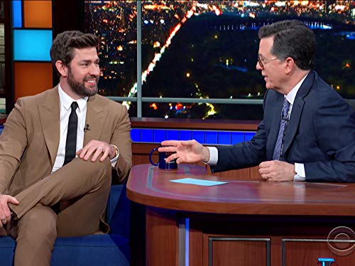 Stephen Colbert and John Krasinski in John Krasinski/Rachael & Vilray (2020)