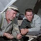 John Forsythe and William Demarest in Escape from Fort Bravo (1953)