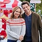 Nikki Deloach and Brennan Elliott in The Gift of Peace (2022)