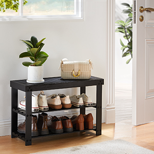 shoe rack for entryway hall