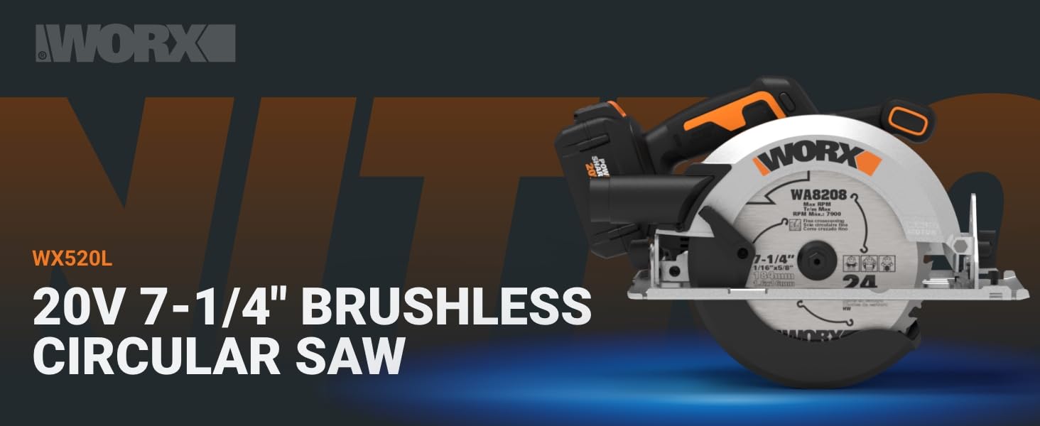 Worx circular saw