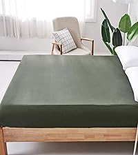 amry green Fitted Sheet Queen Size