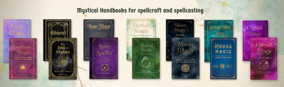 mystical handbooks for spellcraft and spellcasting