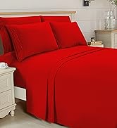 Elegant Comfort 1500 Premier Hotel Quality 4-Piece Bed Sheet Sets, Deep Pockets - Luxurious Wrink...