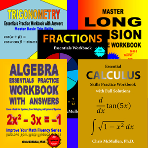 Chris McMullen Math Workbooks