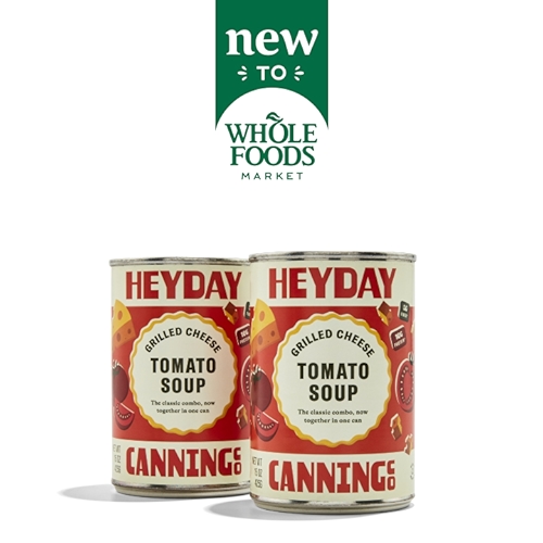 Heyday Canning Co. Grilled Cheese Tomato Soup 