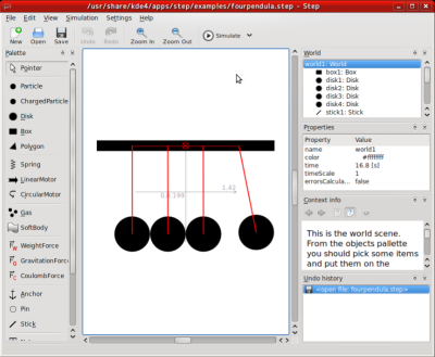 図11 物理シミュレータ「Step」