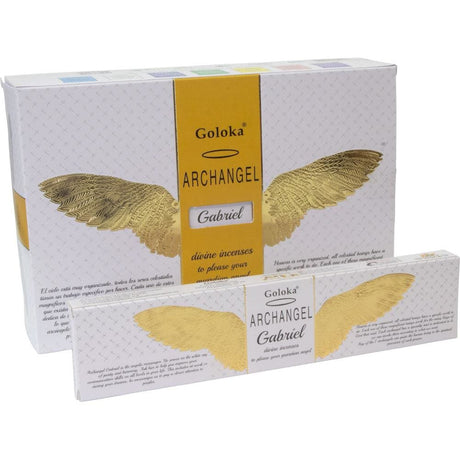 Goloka Archangel Incense 15 grams - Gabriel (Pack of 12) - Magick Magick.com