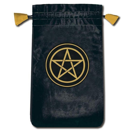 Pentacle Mini Velvet Tarot Bag by Lo Scarabeo - Magick Magick.com