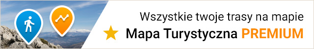 Wszystkie twoje trasy na mapie. Mapa Turystyczna Premium