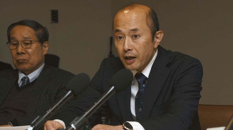 Nagasaki Mayor Shiro Suzuki speaks at an event organized by Mayors for Peace, a nongovernmental organization comprising more than 8,000 cities in 166 countries and regions, at the U.N. headquarters in New York on Nov. 27, 2023, on the sidelines of the second meeting of parties to the U.N. Treaty on the Prohibition of Nuclear Weapons.